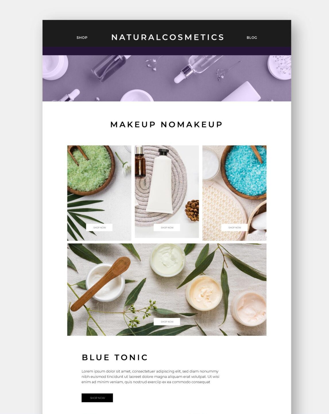 website design for beauty salons