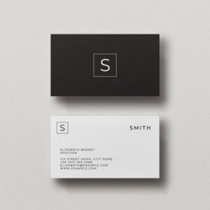 custom business card design