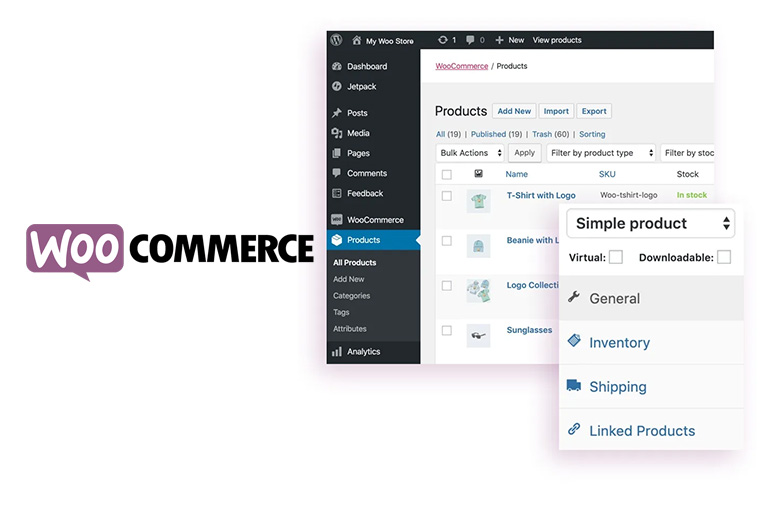 WooCommerce Website Development