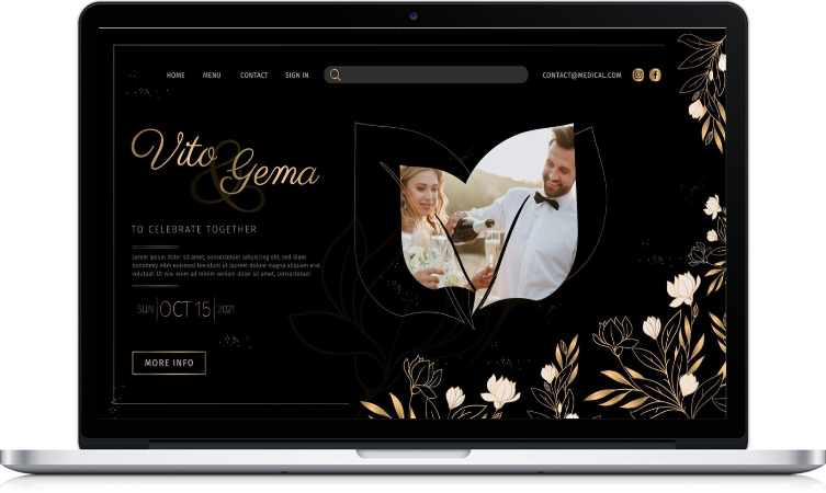 wedding website