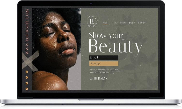 beauty salon website
